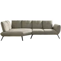 Ecksofa Dover Stoff Grün Lime