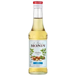 Haselnuss zuckerreduziert (light) - Monin Sirup Kleinflasche (0,25l)
