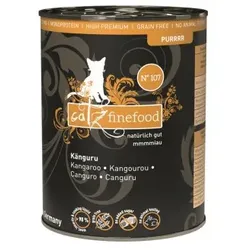 Catz finefood Nassfutter Katze Purrrr Adult No. 107 Känguru 24x400 kg