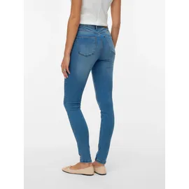 Vero Moda Tanya Normal Waist Skinny Jeans Medium Blue Denim XL 34