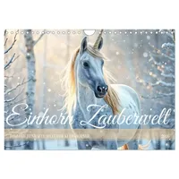 Calvendo Einhorn Zauberwelt - Die märchenhafte Welt der KI