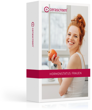 Testkit Hormonstatus für Frauen | 3 Speicheltests | cerascreen®