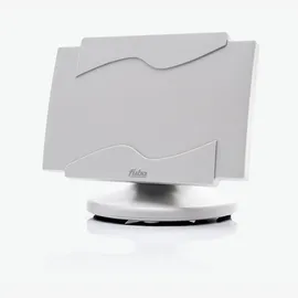 Fuba DAT 650 Wetterfeste, aktive DVB-T/DVB-T2 HD Antenne mit Verstärker und Netzteil grau