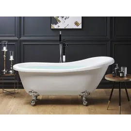 Beliani Cayman freistehende Badewanne 153 x 77 cm (144 l)