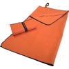 Mikrofaser Handtuch mit Reißverschluss orange 60,0 x 120,0 cm