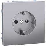 Merten SCHUKO-Steckdose, edelstahl MEG2301-6036