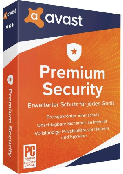 Avast Premium Security 2024 1 PC / 1 anno