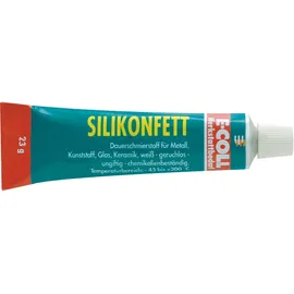 E-COLL Silikonfett 23g Tube, weiß