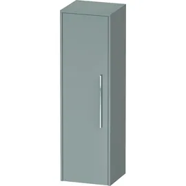 Duravit D-Code Halbhochschrank 40 x 132 x 36 cm Fjordgrün Matt/Chrom Glas, Holz