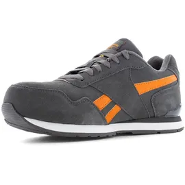 Reebok Halbschuh IB1091, grau-orange, S1P, Gr. 46