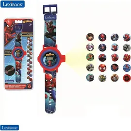 Lexibook Spider-Man Digitale Projektionsuhr Blau/Rot