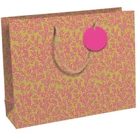 Clairefontaine 6x Geschenktasche Kraft, Néon, 37,3x11,8x27,5 cm