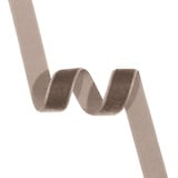 C'est Joli! Samtband, Nylon, taupe, 4 mm