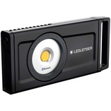 Ledlenser iF8R LED Baustrahler, aufladbar, Lithium Akku, kabellos, IP54, 4500 Lumen, Bluetooth Steuerung, flexibler Standfuß mit Magnet, Stativhalterung, USB Powerbank, Arbeitsleuchte, Flutlicht