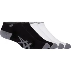 Asics Light Run Socken 2er Pack Grau/Schwarz/Weiß