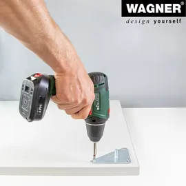 Wagner Möbelbein/Systemrohr TENO - Ø 50 x 191 mm, individuell kombinierbar, Alu-Eloxal-Optik, Tragkraft 50 kg - 12901701