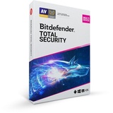 BitDefender Total Security 2024/2025, 3/5/10 Geräte - 18 Monate , Download