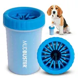 Dexas MudBuster Pfotenreiniger für Hunde, Größe M, Hellblau (Pro Blue)