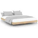 vidaXL Bettgestell 120 x 200 cm Braun