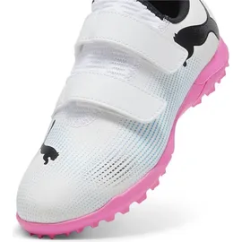 Puma Future 7 Play TT Jr. puma white/puma black/poison pink 38