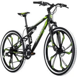 KS CYCLING MTB-Hardtail Mountainbike Hardtail 27,5, Schwarz, 51