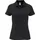 FRUIT OF THE LOOM "Lady-Fit Premium Polo", Damen, Gr. XXL (44), schwarz, Piqué, Obermaterial: 100% Baumwolle, unifarben, Basic, sehr figurbetont hüftbedeckend, Rundhals, Rippstrickbündchen, Shirts, Sommershirt, unifarben, aus reiner Baumwolle