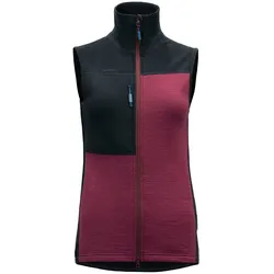 Devold Nibba Pro Merino Wollweste ink beetroot - M