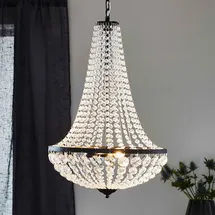Markslöjd Gränsö 2-flg. 40 cm schwarz-transparent