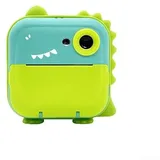 Lustige und einfach zu bedienende 1080P-Digitalkamera für Kinder mit Thermodrucktechnologie (grün)