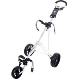 Fast Fold Force Golf-Trolley mit 3 Rädern, weiß, 3 Wheel