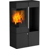 Kaminofen Olsberg IPALA SMART Compact 5 kW Türanschlag Rechts Ofen Holzofen Kamin : mit Holzregal