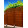 Andrewex Sichtschutzzaun Element Bordeaux Teakfarben 180/195 cm x 90 cm