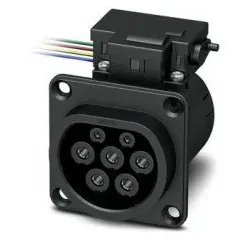 Phoenix Contact 1286389 Infrastruktur-Ladedose EV-T2M3SO12-4P-B-EM EVT2M3SO124PBEM