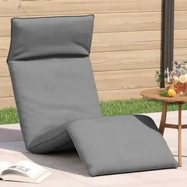 vidaXL Sonnenliege 175 x 54 x 8,5 cm Grau