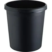 Helit Papierkorb 18 l Schwarz