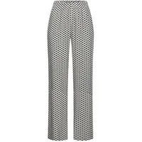 LASCANA Pyjamahose schwarz-weiß 40