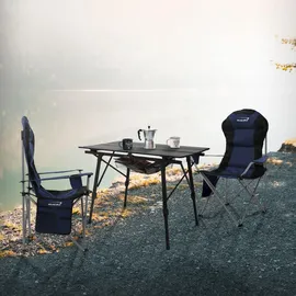 Hauki Campingstuhl 2Er Set Blau