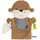 Fehn Waschhandschuh Otter