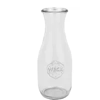 Mambocat 6er Set Weck Gläser 1062ml Saftflasche inkl. Gelierzauber