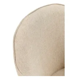 CLP 2er Set Esszimmerstühle Boise Stoff taupe