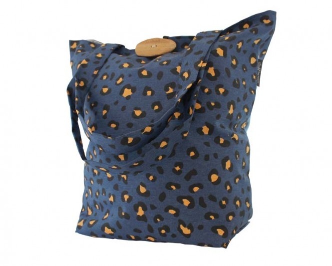 Emil Shopper Tasche - Blue Leo