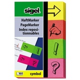 Sigel PageMarker Symbol - Seitenmarker - 20 x 50 mm