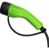 Qoltec Mobile EV-Ladegerät mit einstellbarem 2in1 Typ2 SCHUKO 3,5kW 230V | LCD | Tragbar | Wallbox 5m