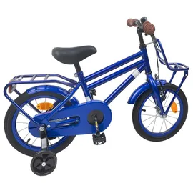 vidaXL Kinderfahrrad 14 Zoll dunkelblau