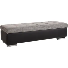 DOMO collection Hocker »Treviso XXL: B/T/H: 161/60/41 cm« mit Stauraum, auch in Cord, passend zur Serie, moderne Steppung DOMO collection