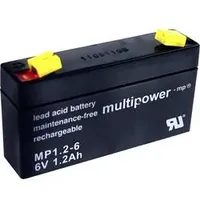 MultiPower PB-6-1,2-4,8 MP1,2-6 Bleiakku 6 V 1200 mAh)