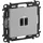 Legrand USB-Steckdose 5 St. Grau