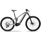 Haibike AllMtn 3 Yamaha 720Wh Elektro Fullsuspension Mountain Bike Glossy Silver Surf/Sparkling White | S/41cm