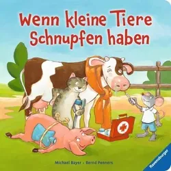 RAVENSBURGER 02075 Wenn kleine Tiere Schnupfen haben