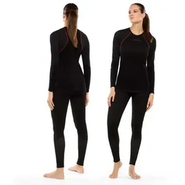 La Sportiva Wool40 Aero Baselayer-hose schwarz/hibiscus M